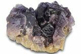 Dark Purple Fluorite Crystal Cluster - Cave-in-Rock, Illinois #322796-2